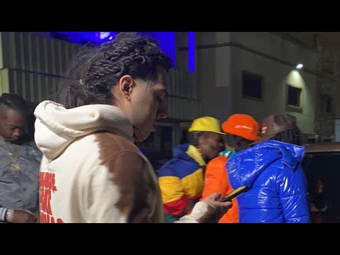 Sauce Walka and Sosamann pull up to Peso peso & sauce Gohan video shoot WEEDSTONIANS SAUCE TV