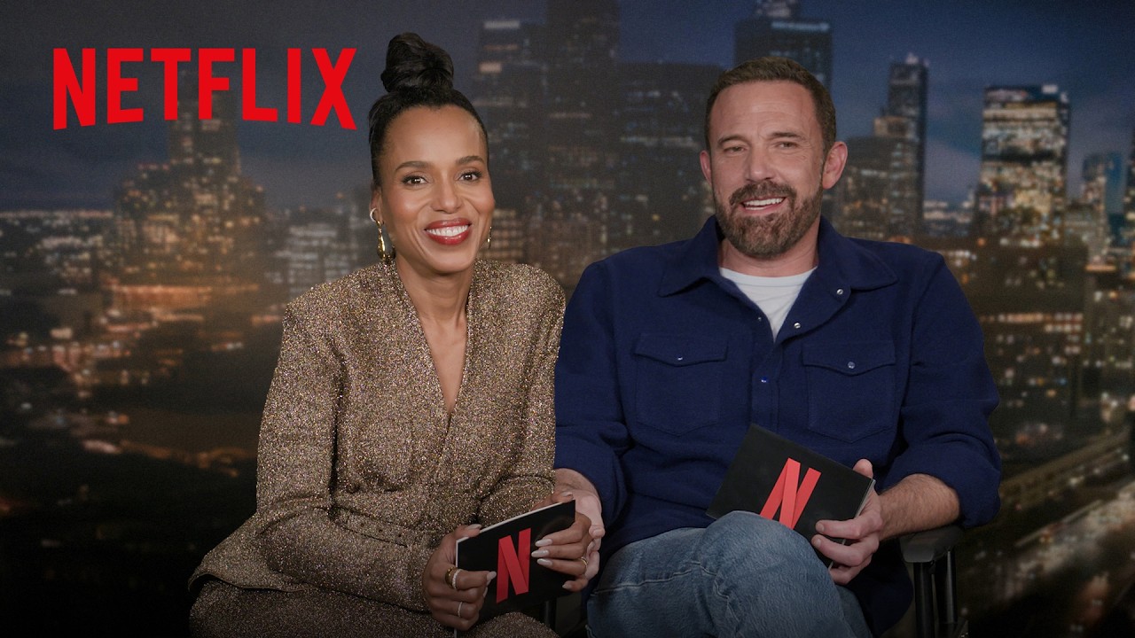 Ben Affleck and Kerry Washington Interview Each Other | Animals | Netflix