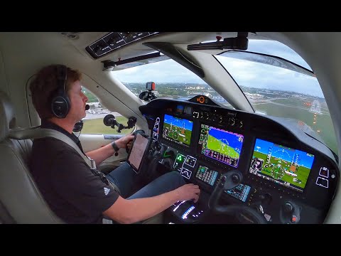 Flying the TBM 940 to Pick Up a New Jet - Steveo1kinevo