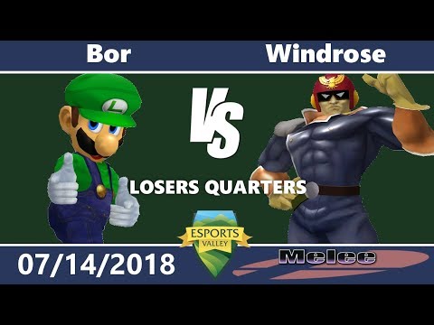 Shinespiked 10 Melee: Losers Quarters - Bor (Luigi) vs Windrose (Captain Falcon)