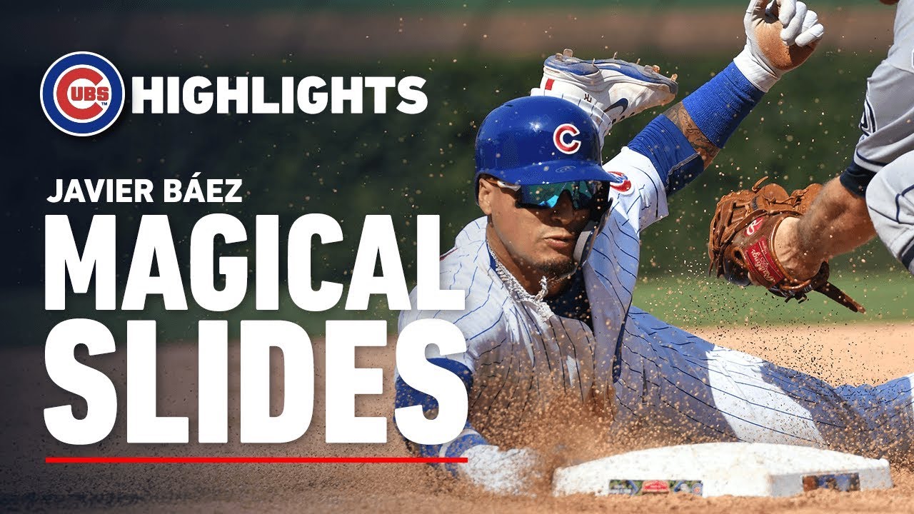Cubs Infielder Javy Báez's Magical Slides