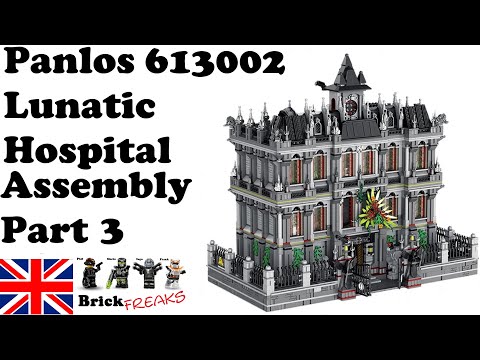 Panlos 613002 - The Lunatic Hospital - Assembly Part 3