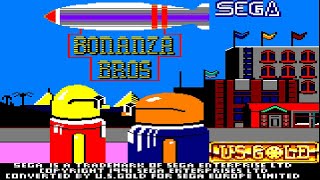 [Amstrad CPC] Bonanza Bros - Longplay