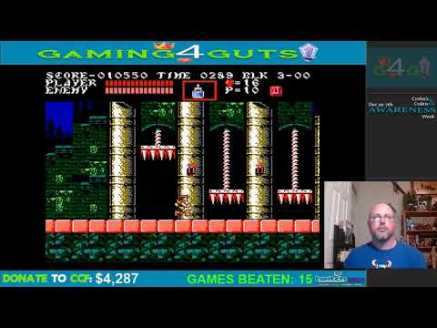Highlight: Gaming4Guts Charity Marathon Castlevania 3