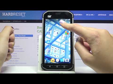 Cómo hacer una captura de pantalla en CATERPILLAR S40 - tomar capturas