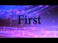 Lauren Daigle -  First (Lyric Video)