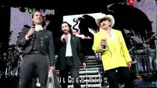 Joan Sebastian Alejandro Fernandez y Marco Antonio Solis juntos y En Vivo