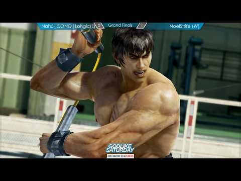 Tekken 7 Grand Finals (Lohgic vs NoelStrife) - Godlike Saturday, May 2018 [1080p/60fps]