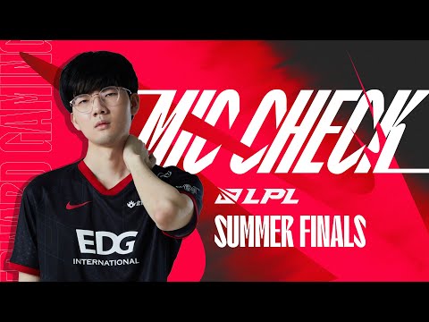 Kowtow to Viper! | Mic Check - LPL Summer Finals (EDG)