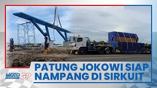 Serba-serbi MotoGP 2022: Patung Jokowi Naik Motor Custom Siap Nampang di Sirkuit Mandalika