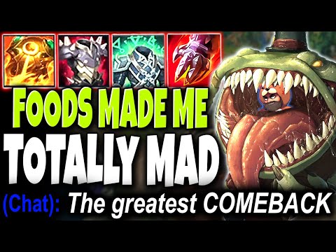 First time in my life I am SO MAD with these Season 11 FOODS 🔥 LoL Tahm Build Preseason s11 Gameplay