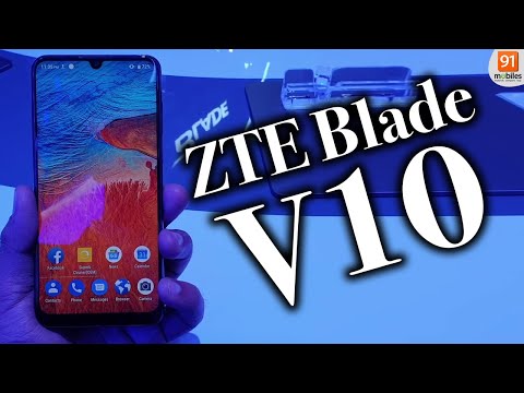 ZTE Blade V10: First Look | Hands on [Hindi हिन्दी]