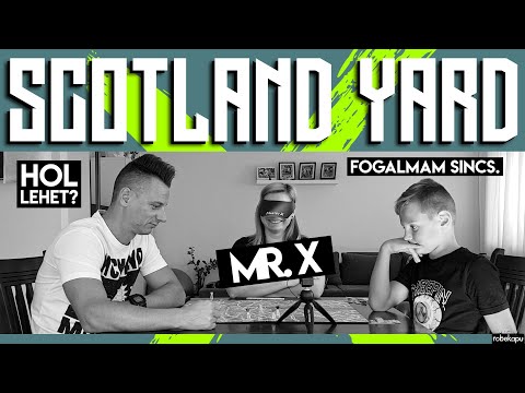 Scotland Yard társasjáték | HOGY jutott oda? HOGY? - robekapu