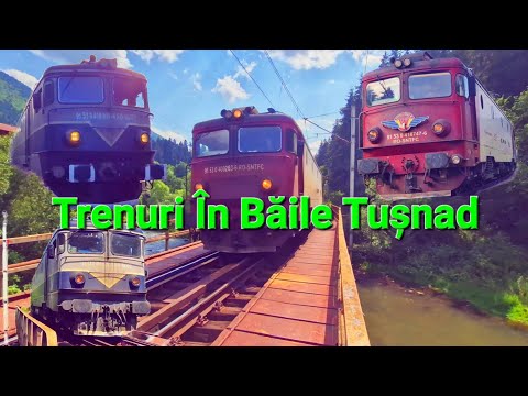 [4K] Trenuri În Băile Tușnad / Trains In Băile Tușnad | 18.08.2023