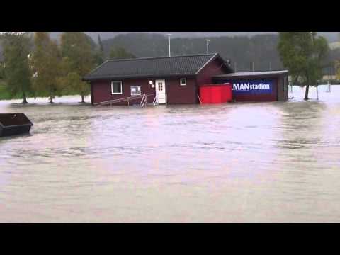 Ekstremværet Roar herjer Verdal