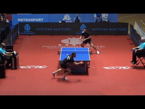 Simon Gauzy (FRA) vs Panagiotis Gionis (GRE) | Europe Top 16 2021
