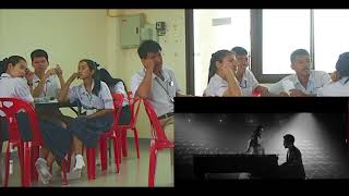 Maja Salvador + Tor Saksit | Falling Into You | What Thai Students Think?