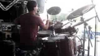 kyle woodring with dennis deyoung. sound check