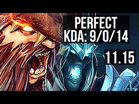 UDYR vs KARTHUS (JUNGLE) | 9/0/14, Legendary, Rank 10 Udyr | TR Master | v11.15