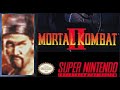 Mortal Kombat 2 For Super Nintendo Shang Tsung Playthrough