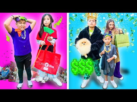 RICH VS POOR COUPLE!!