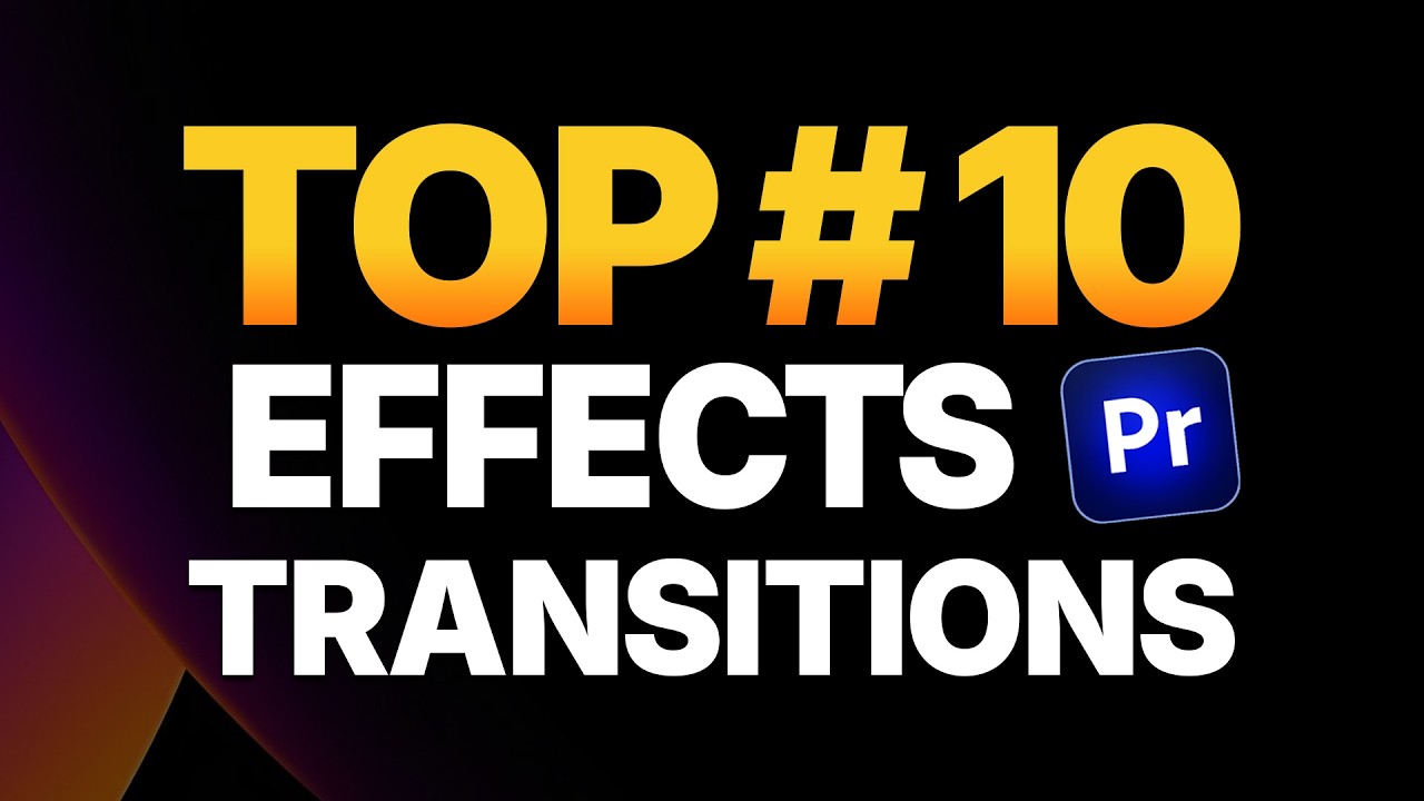 Top 10 Video Effects in Premiere Pro - Must Know Editing Tricks!
