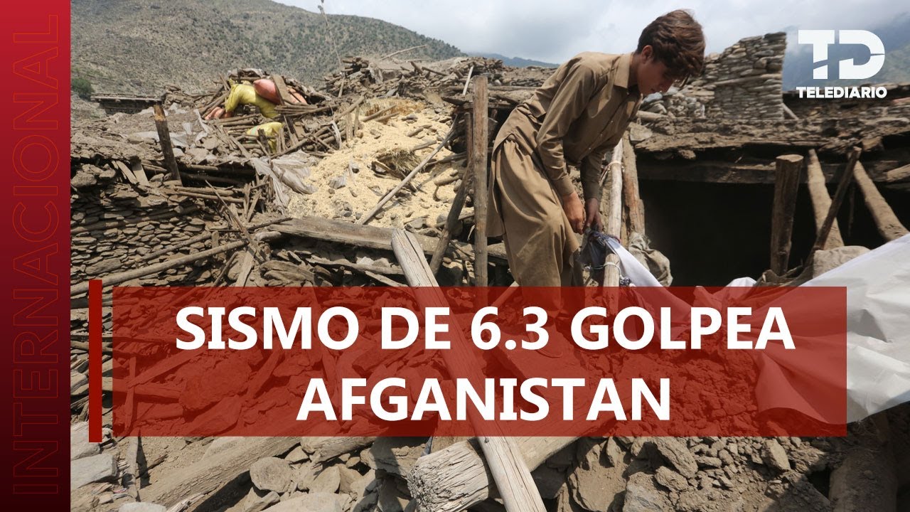 Sismo de 6.3 sacude el norte de Afganistán; van 20 muertos y al menos 640 heridos