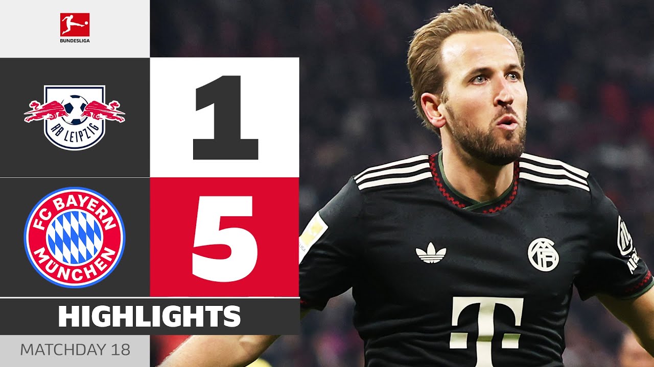 RB Leipzig vs Bayern München Highlights