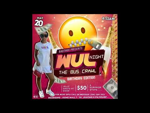 DJ PLUG, SCOOBY & REGULAA - BADTHUG - WUL NIGHT BUS CRAWL PROMO (MAY 20TH 2023)