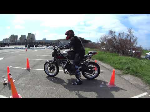 #2021MGymkhanaWC2​​​​/Andrey Grebenyuk/ Russia, Novorossiyk/HYOSUNG GD250N/40.19 sec