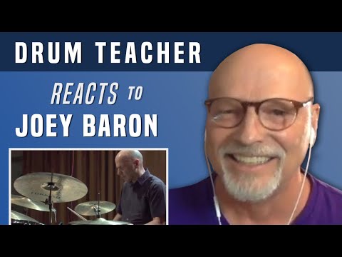 Drum Teacher Reacts to Joey Baron - Drum Solo