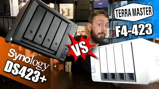 Synology DS423+ vs Terramaster F4-423 NAS Comparison