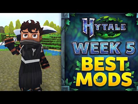 Top 5 BEST Hytale Mods! (Week 5)