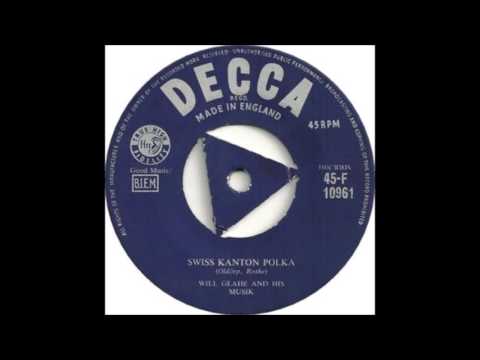 Will Glahe And His Musik - Swiss Kanton Polka - 78 RPM