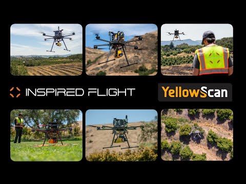 YellowScan x Inspired Flight IF1200A - The Complete LiDAR Solution