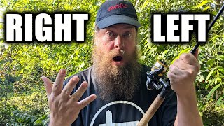 Realistic Fishing CHALLENGE - Learn to Fish With the OPPOSITE HAND!
