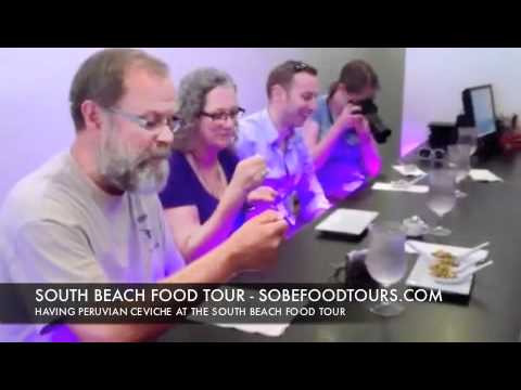 Peruvian Ceviche at the Miami Beach Food Tour