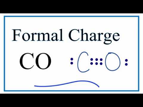 How to Calculate the Formal Charges for CO (Carbon Monoxide)