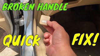 HONDA BROKEN HOOD RELEASE HANDLE REPLACEMENT