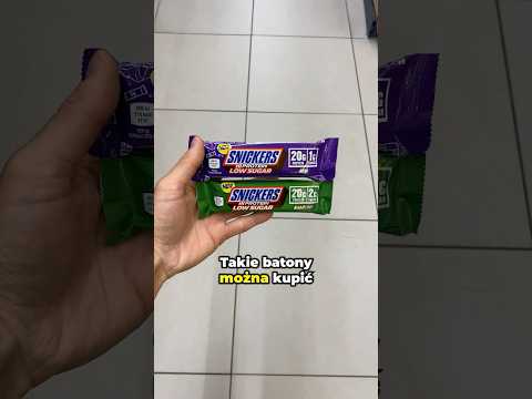 SNICKERS 20G BIAŁKA BEZ DODATKU CUKRU 🤯