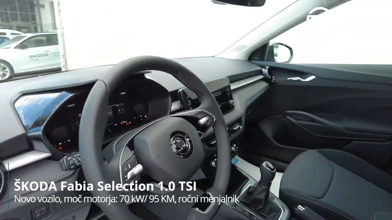 Škoda Fabia Selection 1.0 TSI
