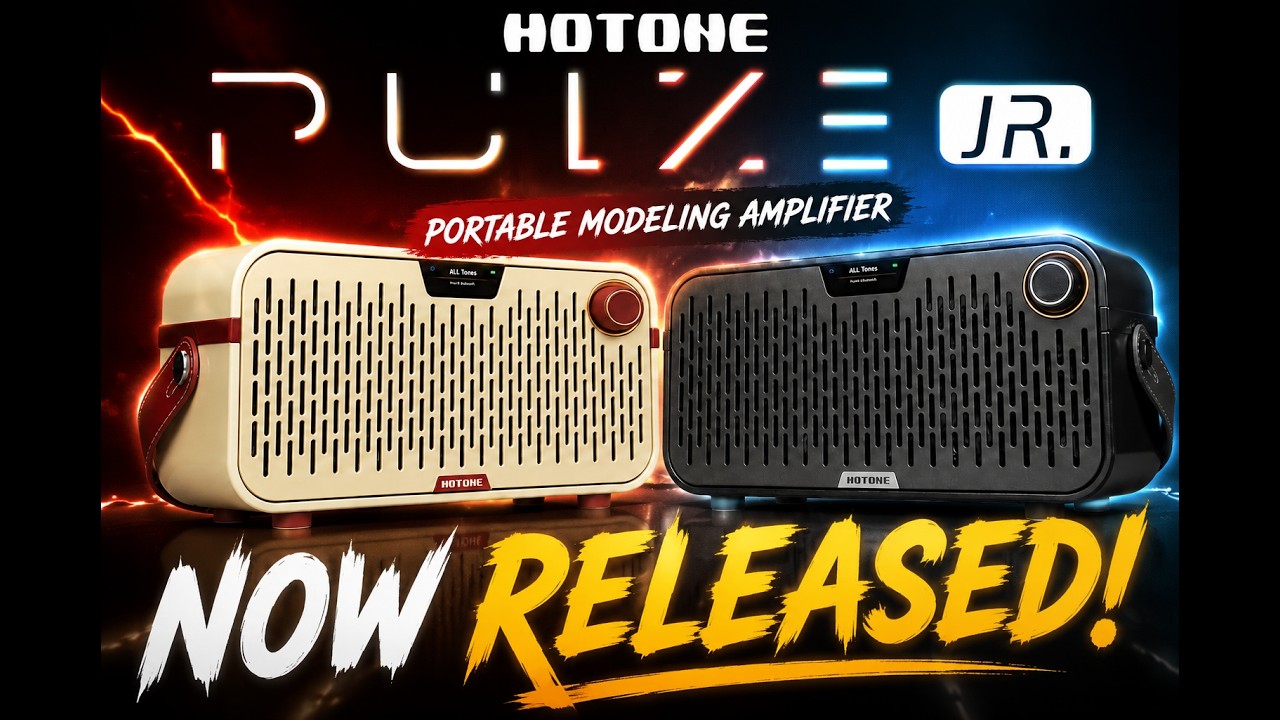 Hotone Pulze Jr. Is Here | Portable 20W Stereo Modeling Amp with AI, NAM & More - YouTube
