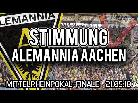 Stimmungsvideo: Alemannia Aachen im Pokalfinale gegen Viktora Köln | Mittelrheinpokal 21.05.18