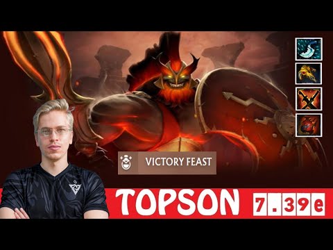 [DOTA 2] TOPSON MARS [OFFLANE] [7.39e]