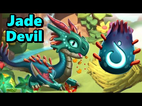 OUR FIRST PRIMAL! JADE DEVIL DRAGON Unlocking + Hatching! Level 6 Skill 100% Stun OP?! - DML #1673