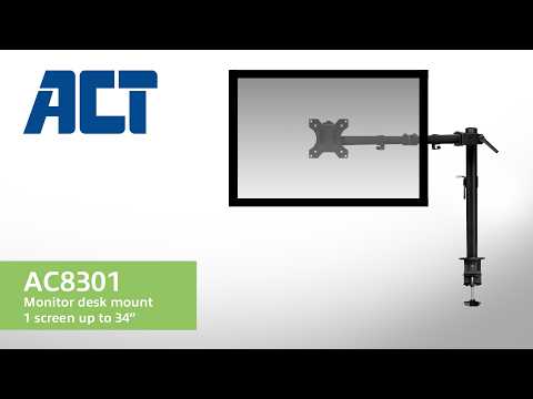 ACT Monitor arm 35", 1 monitor