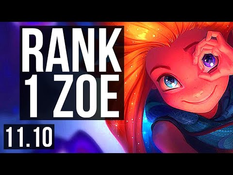 ZOE vs SYLAS (MID) | Rank 1 Zoe, 2/1/10, Rank 12 | EUW Challenger | v11.10