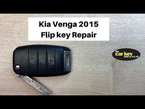 Kia Venga 2015 Flip Key Repair.
