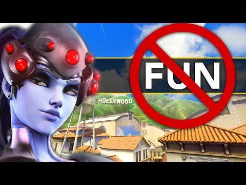 RUINING EVERYONES FUN - Aimbottz Overwatch Widowmaker Gameplay