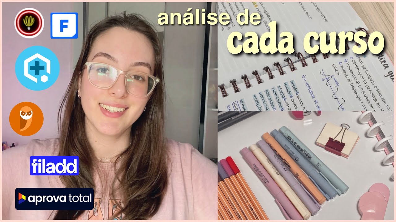 MELHORES CURSOS ONLINE PARA O ENEM 2025! Comparativo